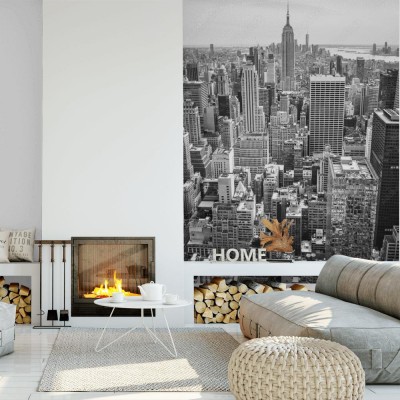Fototapeta czarno biała - New York city
