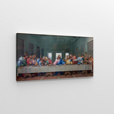 Obraz na płótnie Mozaika z Ostatniej Wieczerzy - kopia Leonardo da Vinci