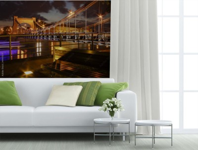 Fototapeta Oświetlony most