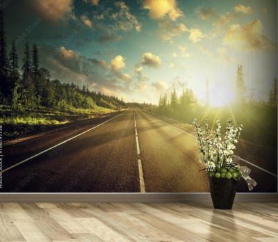 Fototapeta Droga w góry