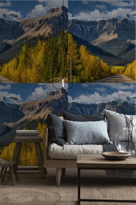 Fototapeta Jesienny krajobraz parku Narodowego w  Banff