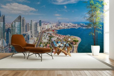 Fototapeta Miasto nad brzegiem