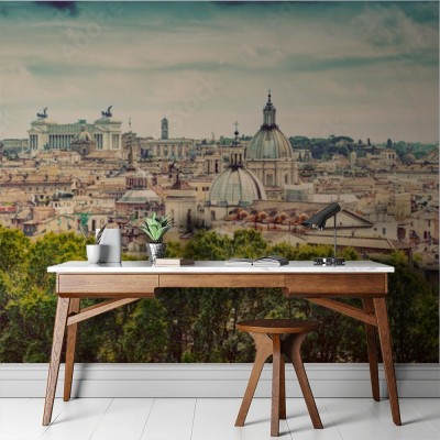 Fototapeta Panorama starożytnego miasta Rzym