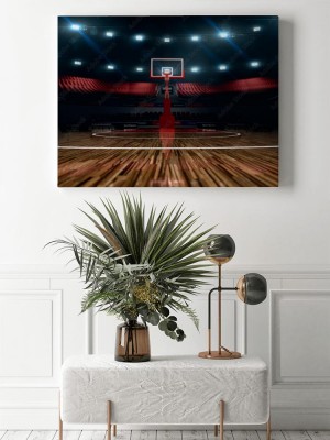 Obraz na płótnie Boisko do koszykówki - Arena sportowa