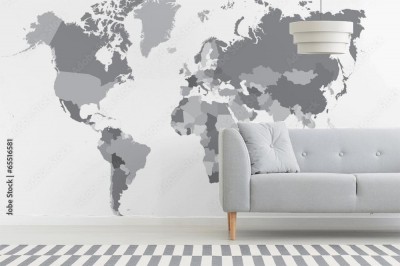 Fototapeta Mapa świata