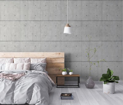 Fototapeta z betonowymi płytami 