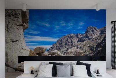 Naklejka na szafę Skały na Korsyce