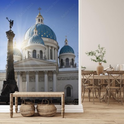 Fototapeta   Kolumna chwały wojskowej w Petersburgu