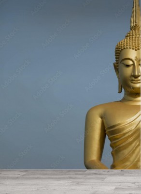 Fototapeta Posąg Buddy w świątyni buddyjskiej