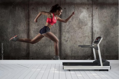 Fototapeta Biegnąca kobieta