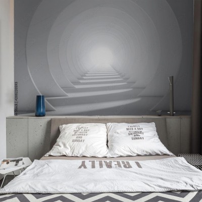 Fototapeta Tunel powiększający pomieszczenie