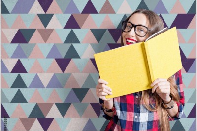 Tapeta Krzykliwe trójkąty