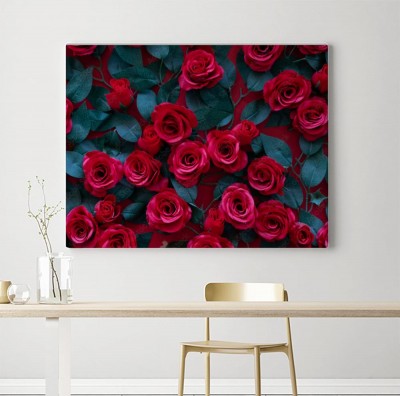 Obraz na płótnie Różane tło