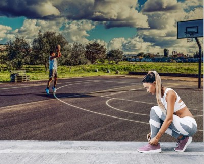 Fototapeta Rzut za 3 punkty