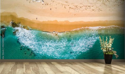 Fototapeta Plaża z góry na dół 