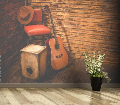 Fototapeta Trasa koncertowa w starym stylu