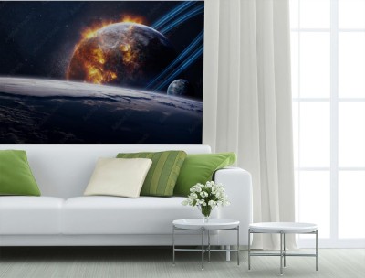 Fototapeta Płonąca planeta