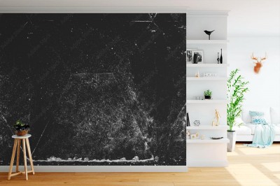 Fototapeta Roztopiona czerń