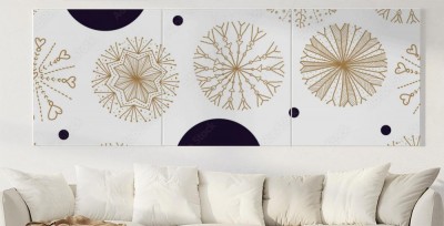 Obraz na płótnie z oryginalnym wzorem boho