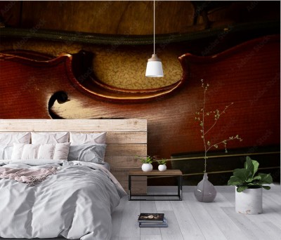 Fototapeta Stare skrzypce w stylu retro