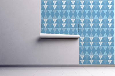 Fototapeta z wzorami drapanych trójkątów