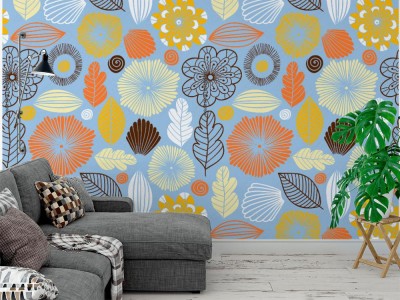 Tapeta w stylu skandynawskim