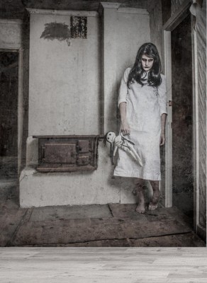 Fototapeta Straszna dziewczyna-duch