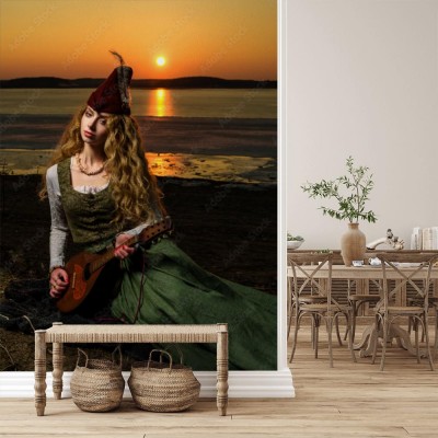 Fototapeta Kobieta Bard