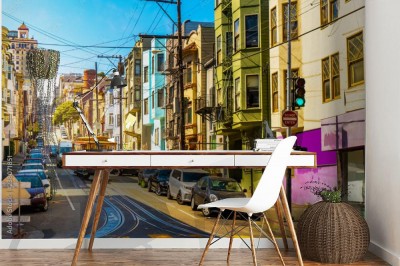 Fototapeta Kolejka linowa San Francisco