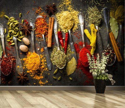 Fototapeta Kolorowe i aromatyczne egzotyczne przyprawy