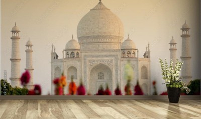 Fototapeta Taj Mahal o lekkim zmierzchu