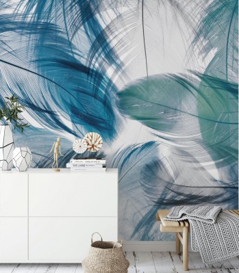 Fototapeta Tło z piór