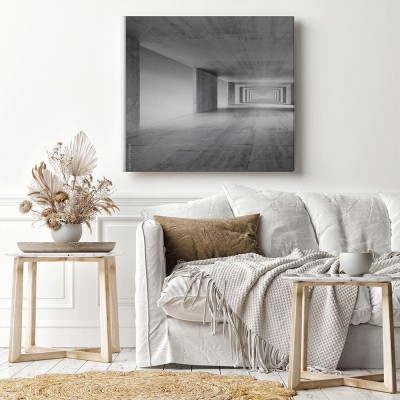 Obraz na płótnie 3D z betonowym tunelem