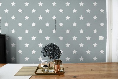 Tapeta Gwiazdki na beżowym tle