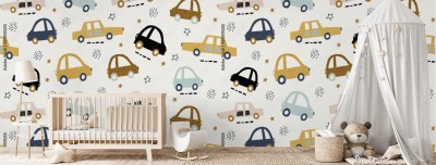 Tapeta Samochody dla dzieci