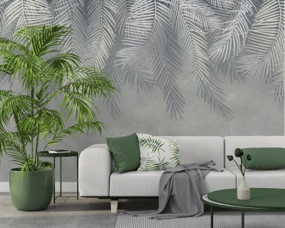 Fototapeta Abstrakcyjne liście tropikalne