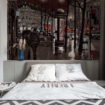 Fototapeta Paryż nocą