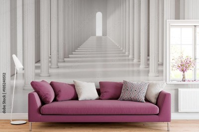 Fototapeta Rzymskie filary 3D