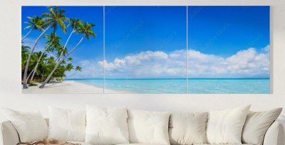 Obraz na płótnie Plażowa panorama