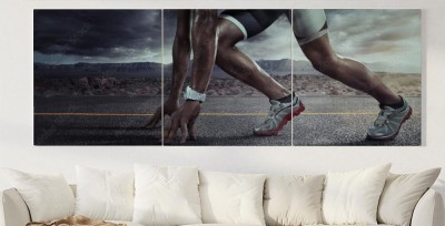 Obraz na płótnie Sprinter na starcie