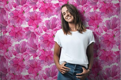 Fototapeta "Kwiatowa Burza "