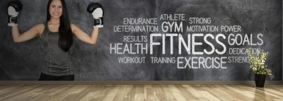 Fototapeta Trening fitness