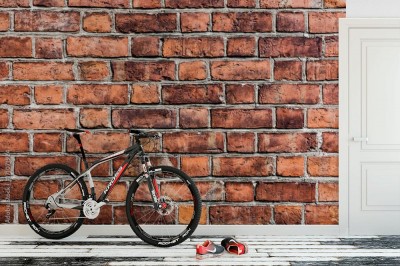 Fototapeta Ceglana ściana o wysokiej rozdzielczości