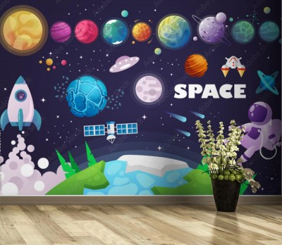 Fototapeta Kosmiczna podróż