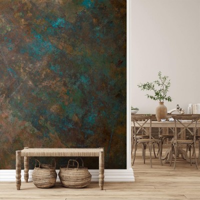 Fototapeta Miedziano-turkusowa powierzchnia