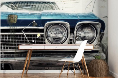 Fototapeta Front klasycznego auta