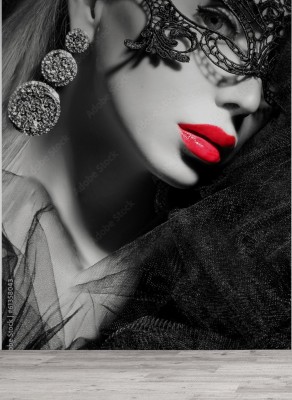 Fototapeta piękna twarz