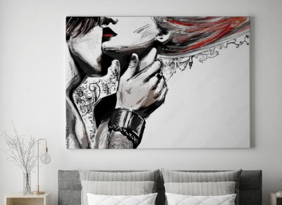 Obraz na płótnie Magnetyzm - krótka historia kreślona pędzlem