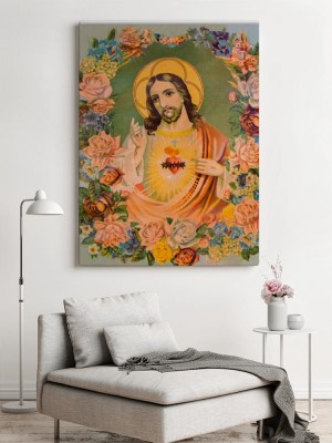 Obraz na płótnie Serce Jezusa Chrystusa - typowy obraz katolicki