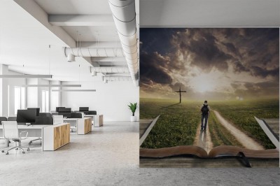 Fototapeta Biblia wytacza drogę